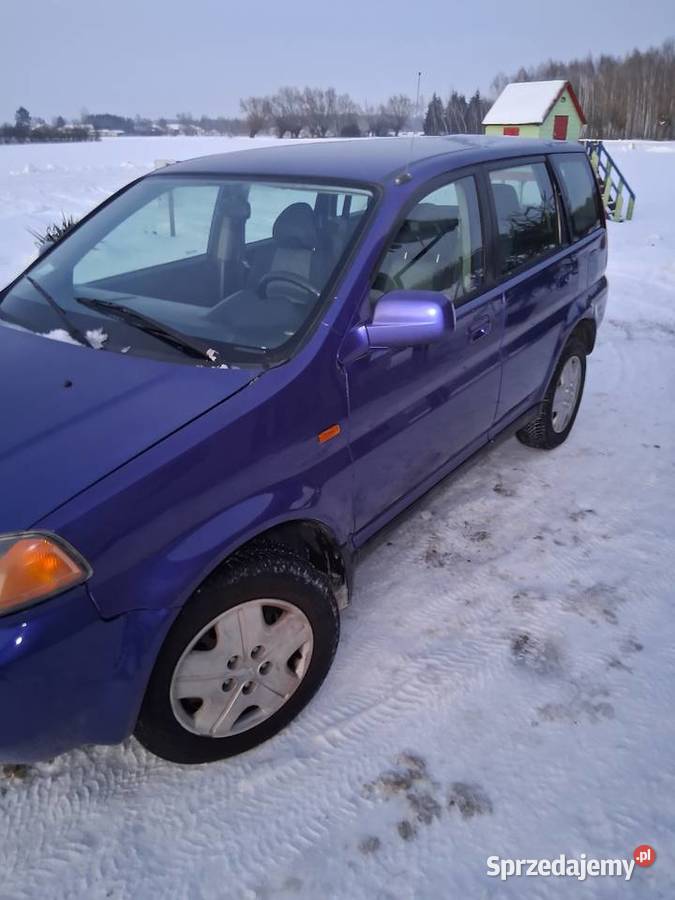 Sprzedam honda hrv 2001r 4x4 benzyna gaz Płońsk sprzedam