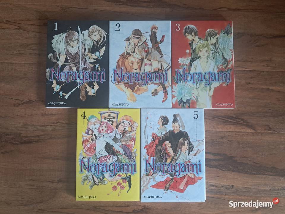 zestaw 5 książeczek manga noragami stan Sandomierz
