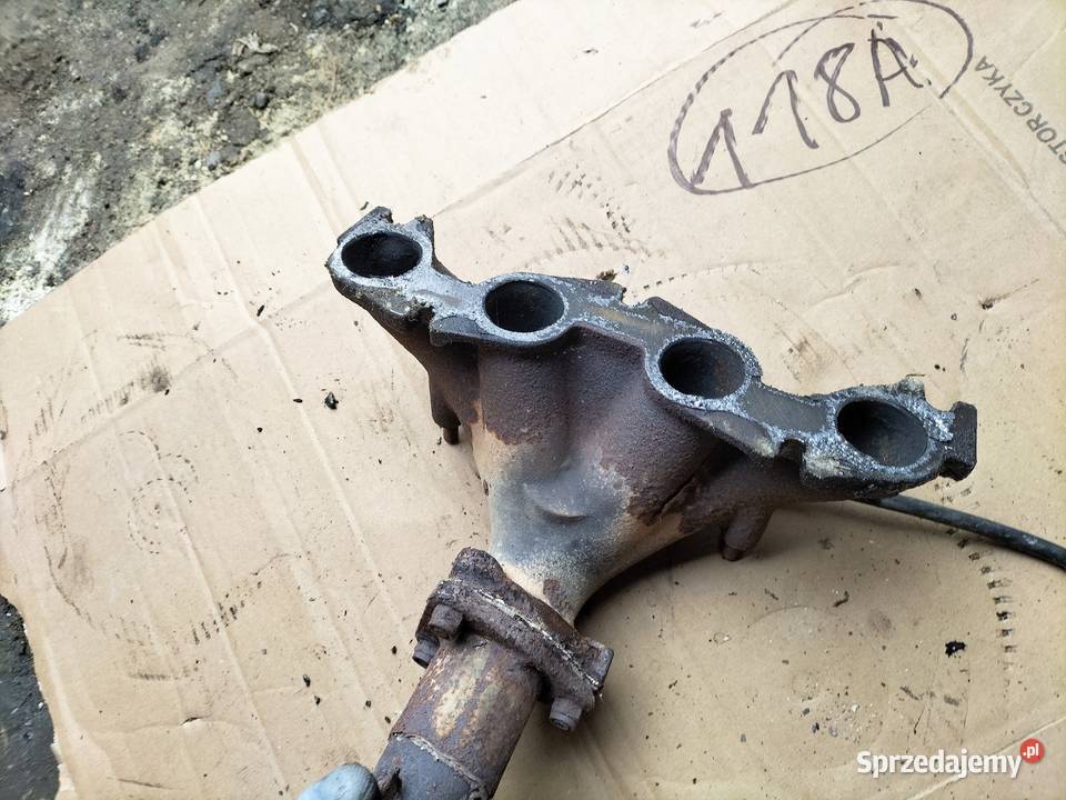 FIAT SEICENTO 900 09 KOLEKTOR WYDECHOWY SONDA lubelskie