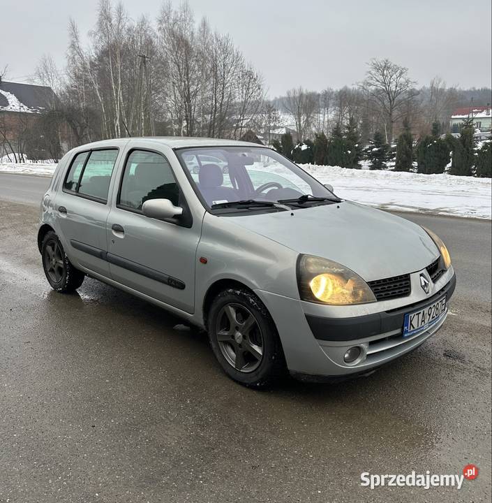 Renault Clio 14 benzyna 2001r Rok produkcji 2001 Renault Pilzno