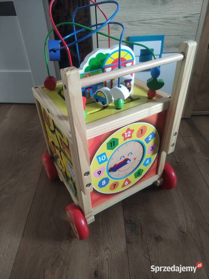 Kostka edukacyjna chodzik pchacz 6 w 1 Sieradz
