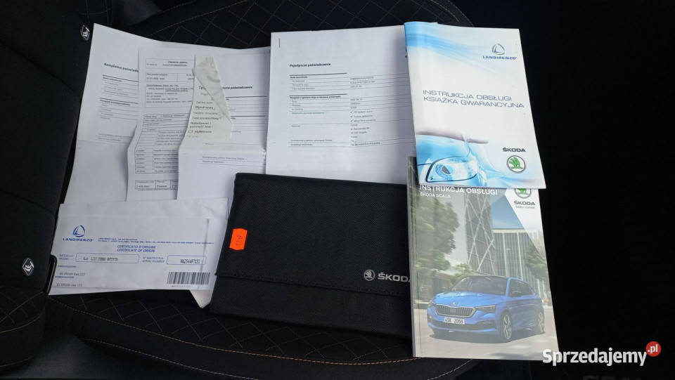 koda Scala REZERWACJA LPG 10 TSI 110 Kierownica autoalarm pomorskie