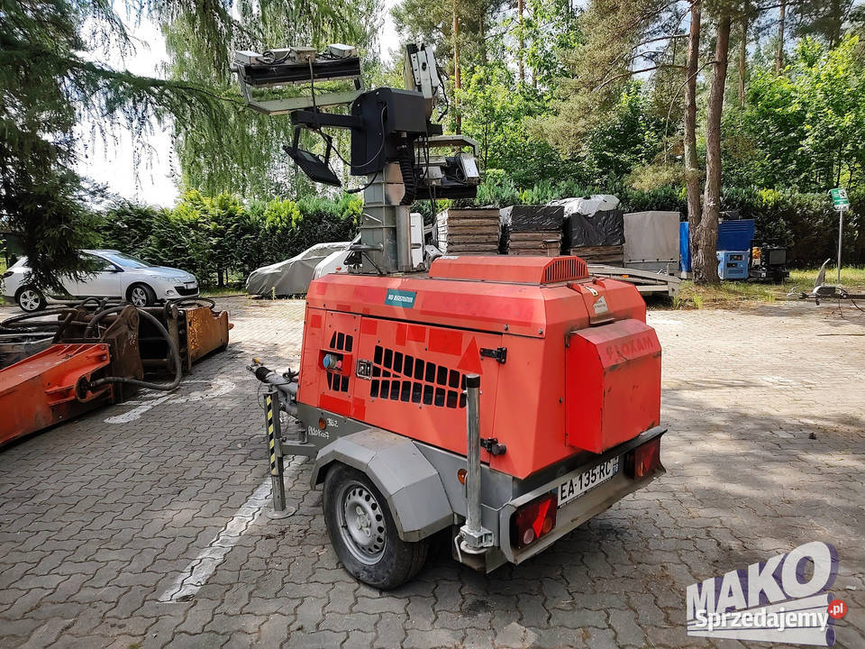 Wieża oświetleniowa generator światła Tower Ostrowiec Świętokrzyski