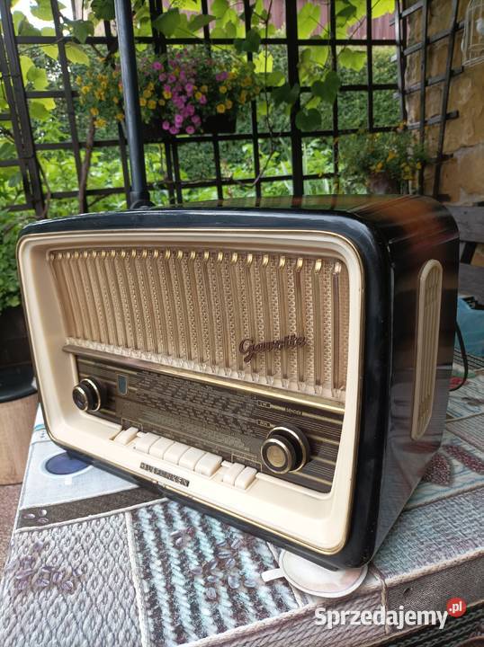 Telefunken Gavotte 9 niemieckie radio lampowe Płock