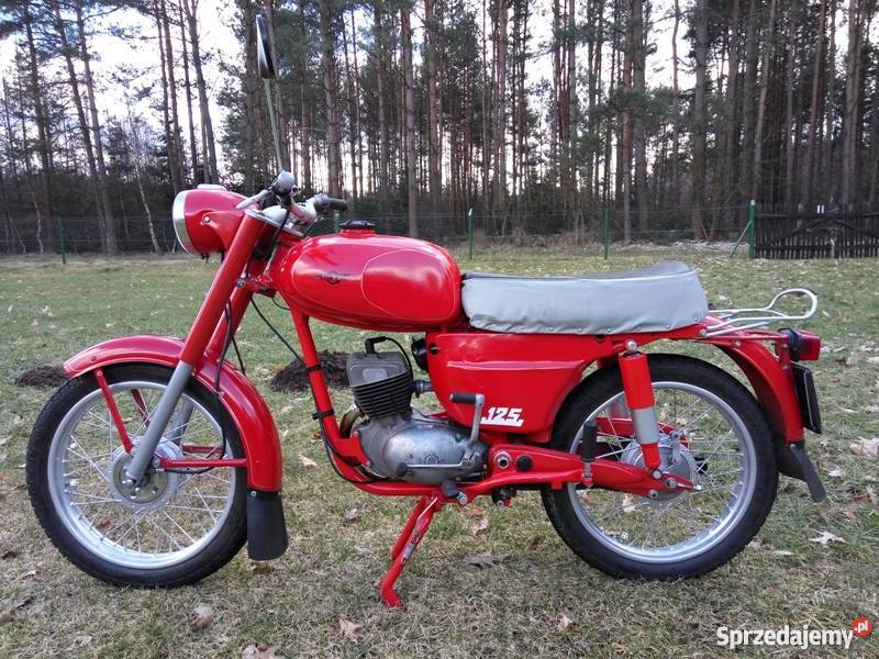 Wsk 125 odrestaurowana 1967 silnik oryginalny Sławoborze