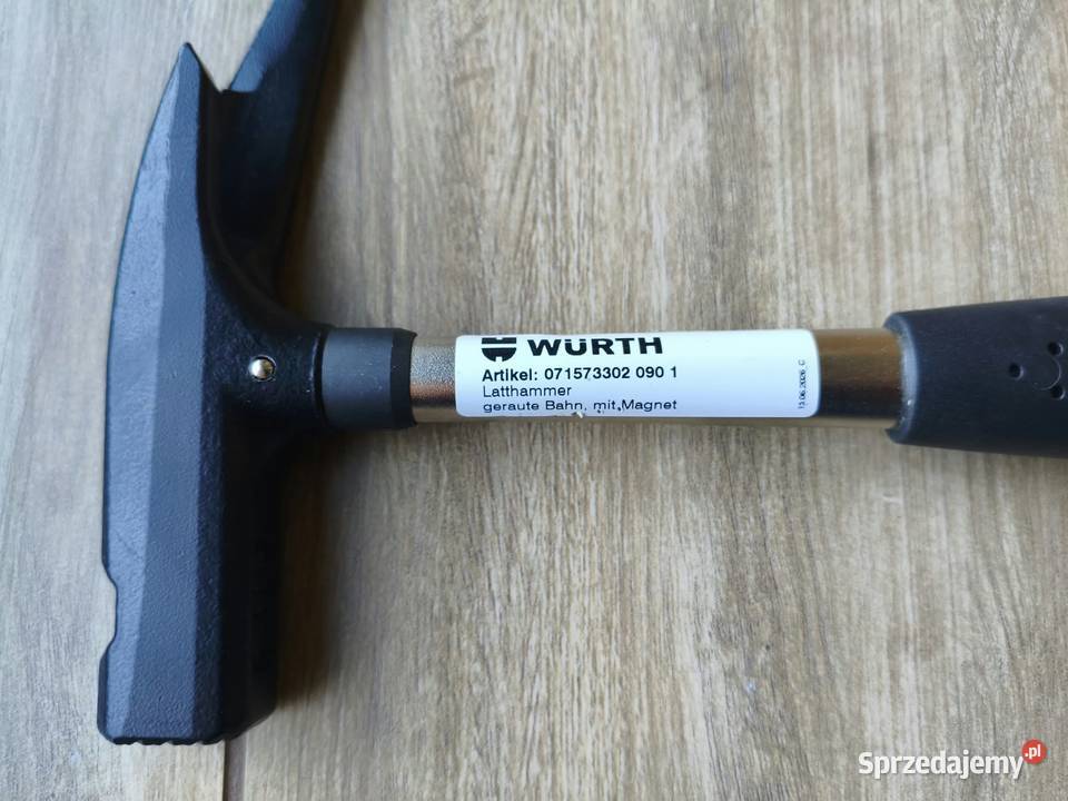 NOWY Młotek ciesielski dekarski WRTH 071573302 Narzędzia ręczne Żory