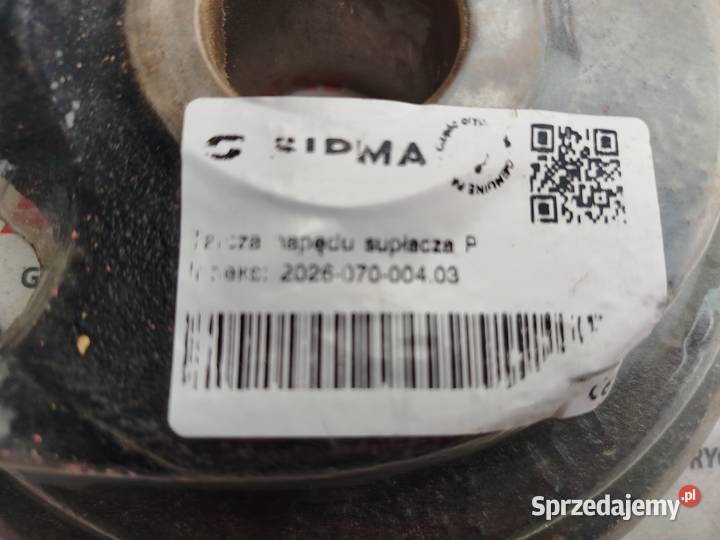 SIPMA Z2241 Z2242 prasa kosta kostkująca tarcza Lublin