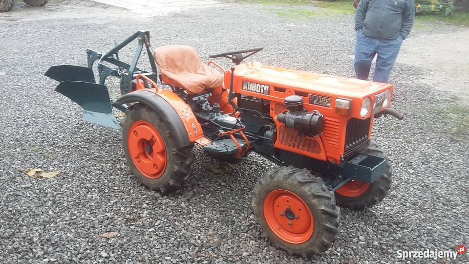 Traktorek ogrodniczy Kubota 6100 diezel 4x4 plus Żółkiewka-Osada sprzedam