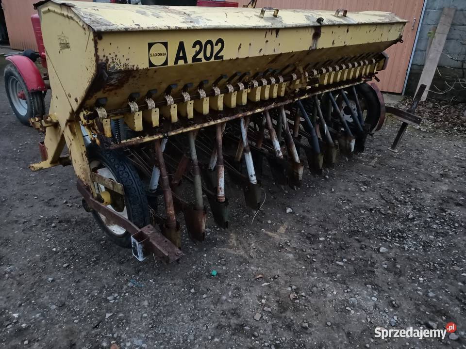 Siewnik Saxonia A202 3m skrzynia olejowa Mazur Amazone
