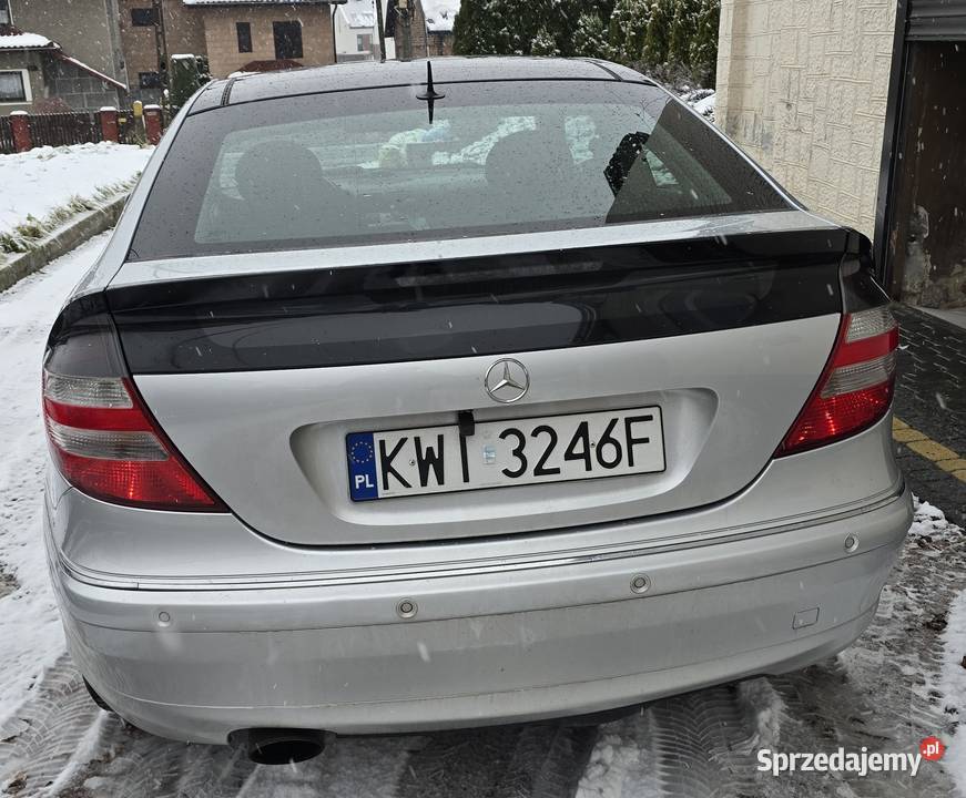 MercedesBenz Klasa C W203 18 MERCEDES C180 benzyna małopolskie Wieliczka