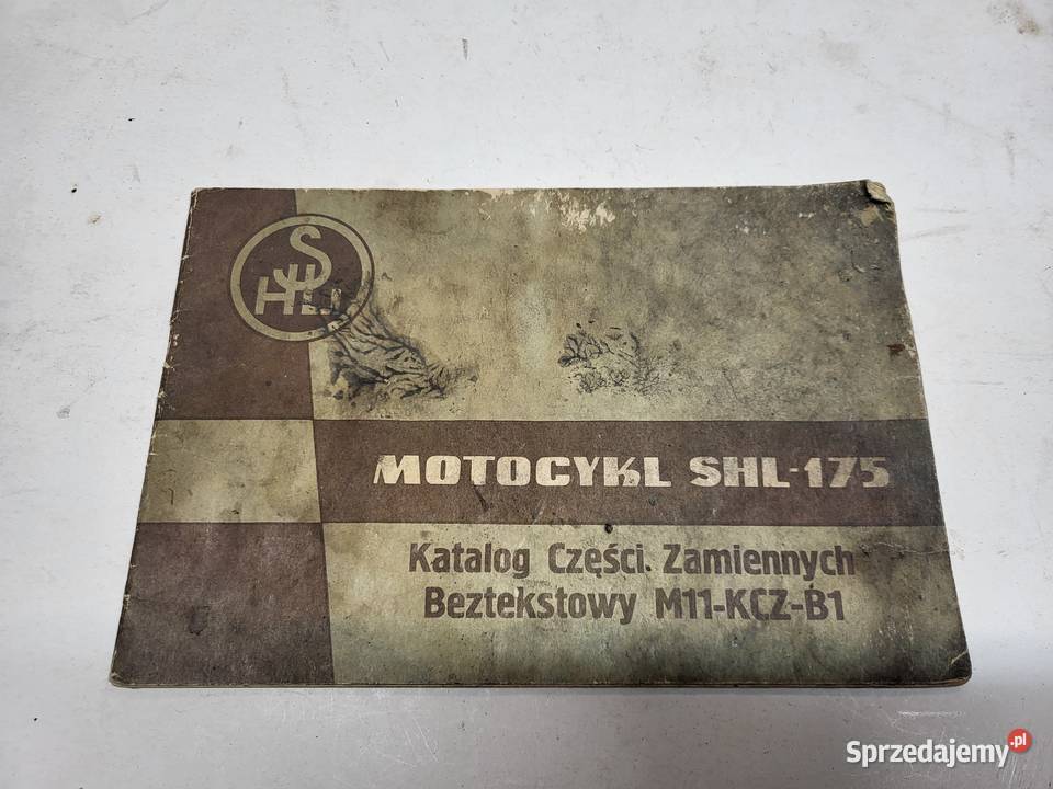 Katalog części zamiennych SHL175 Chodzież