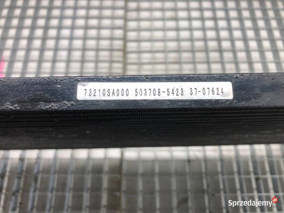 CHŁODNICA KLIMATYZACJI SUBARU FORESTER II 20 125 osobowe