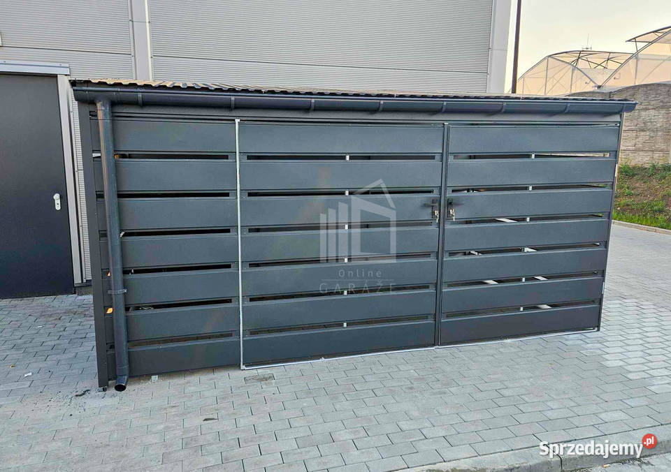 Wiata śmietnikowa Schowek 4x2m Brama Zabudowany kujawsko-pomorskie Włocławek