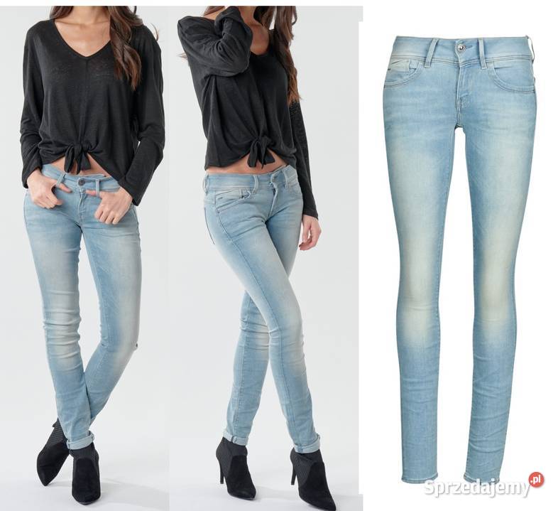 spodnie GSTAR Lynn Mid Skinny 60885D010424 W28 Spodnie Zamość