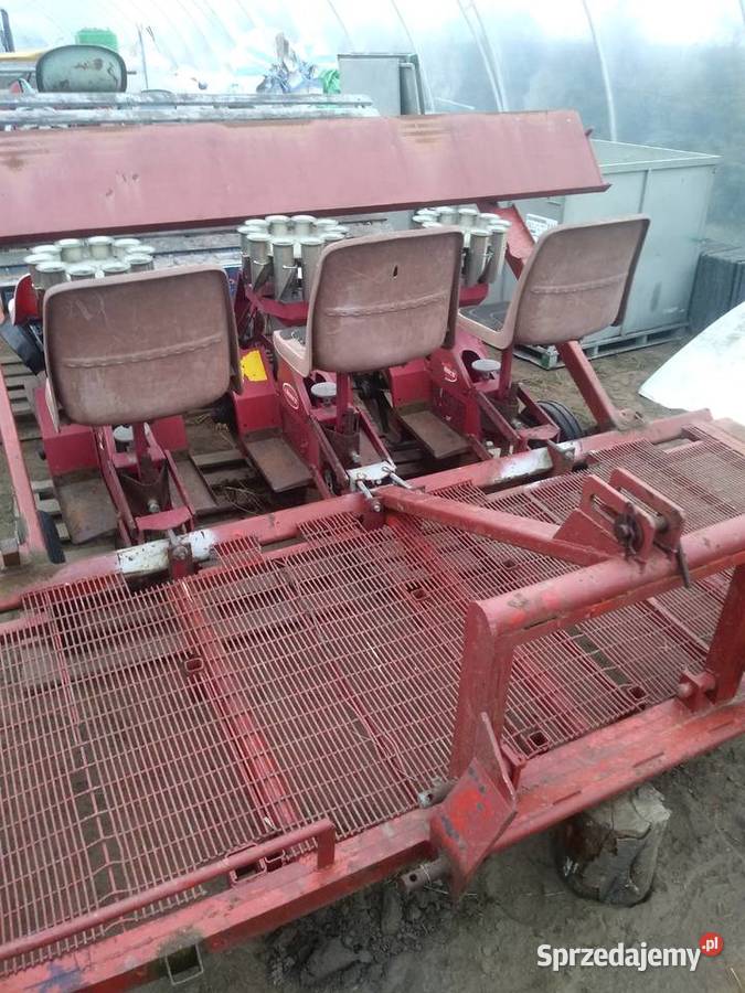 Sadzarka do warzyw karuzelowa lanen 4 rzędowa Łaszczów