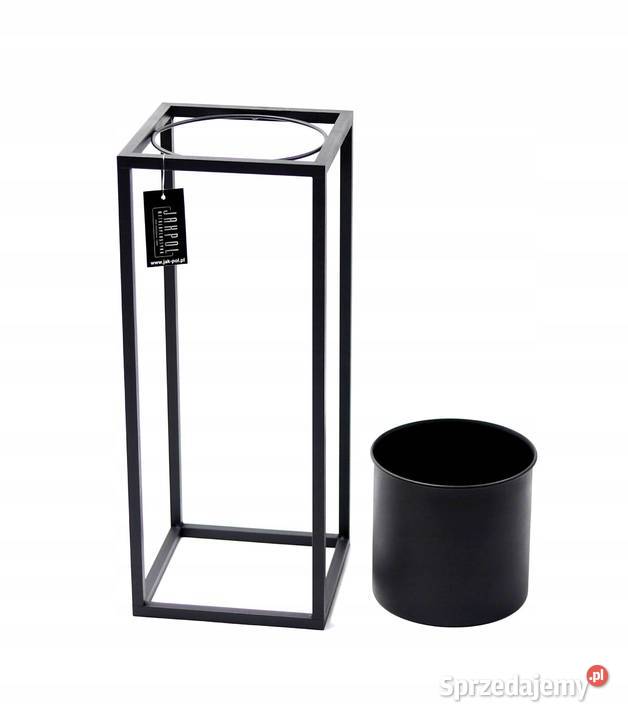 Kwietnik Metalowy Stojak z donicą 80 LOFT