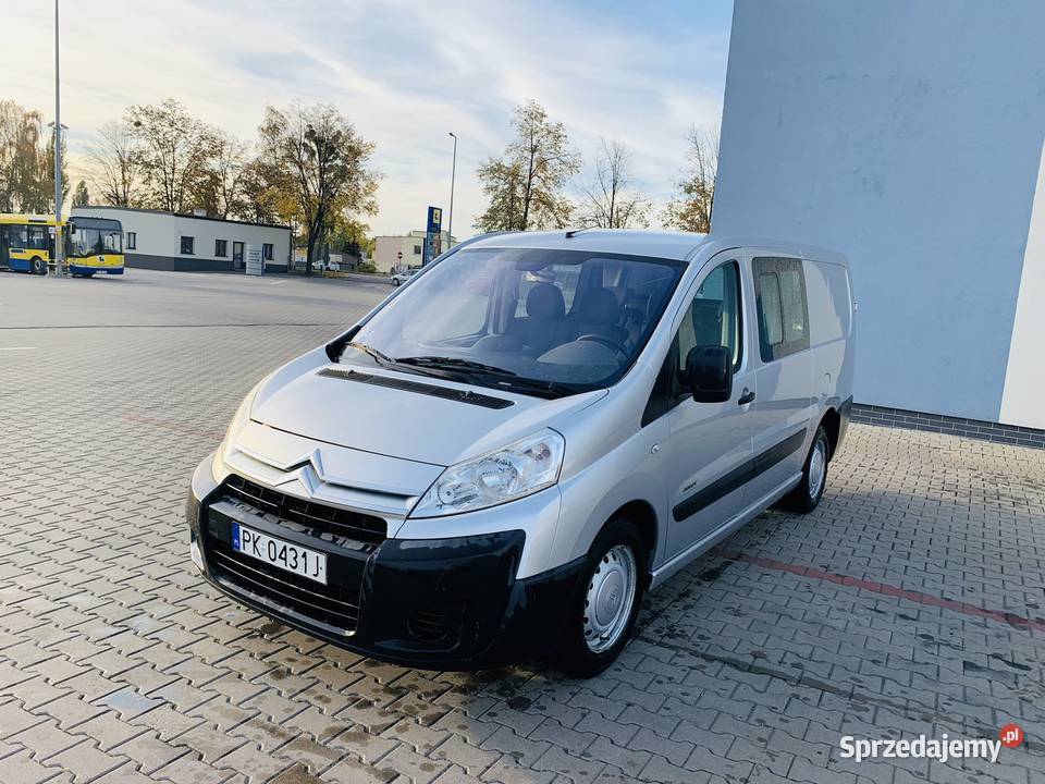 Citroen Jumpy 2008 r dużym serwisie manualna Kalisz
