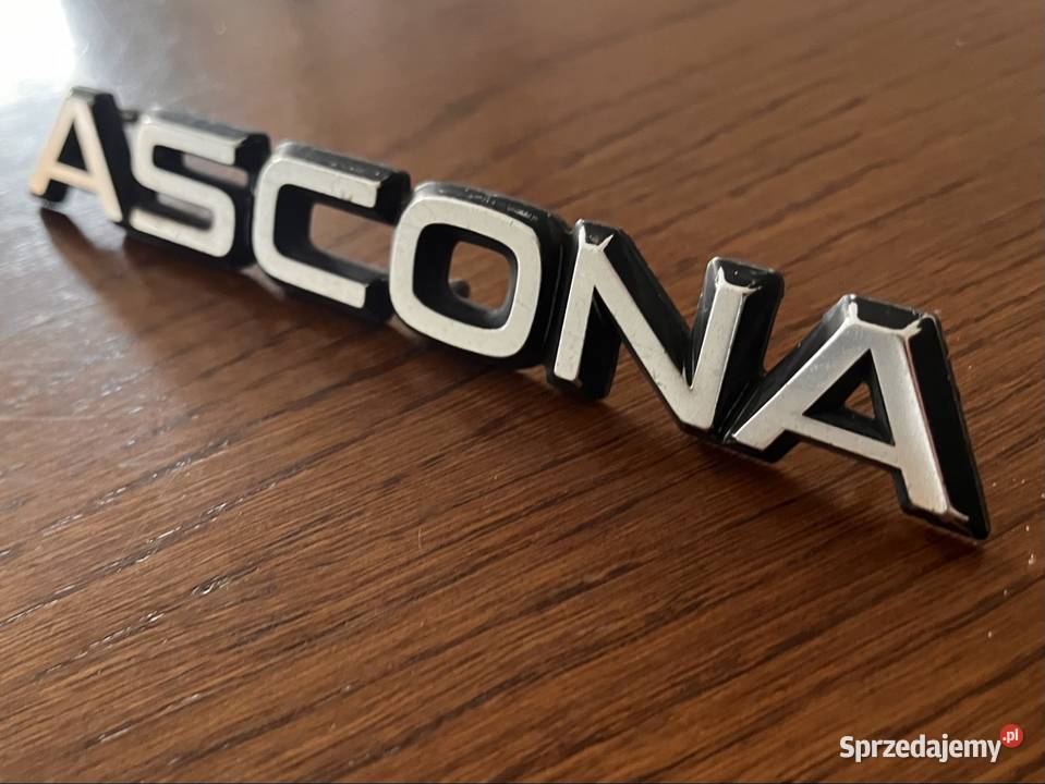 Oryginalny emblemat Opel Ascona Pozostałe kujawsko-pomorskie Grudziądz