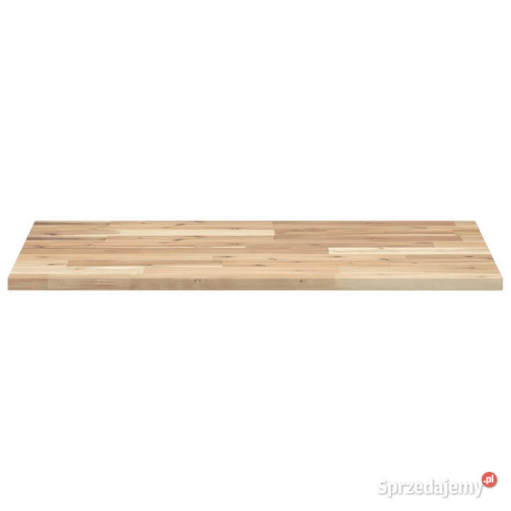 Blat do biurka 80x50x2 surowe drewno akacjowe Warszawa