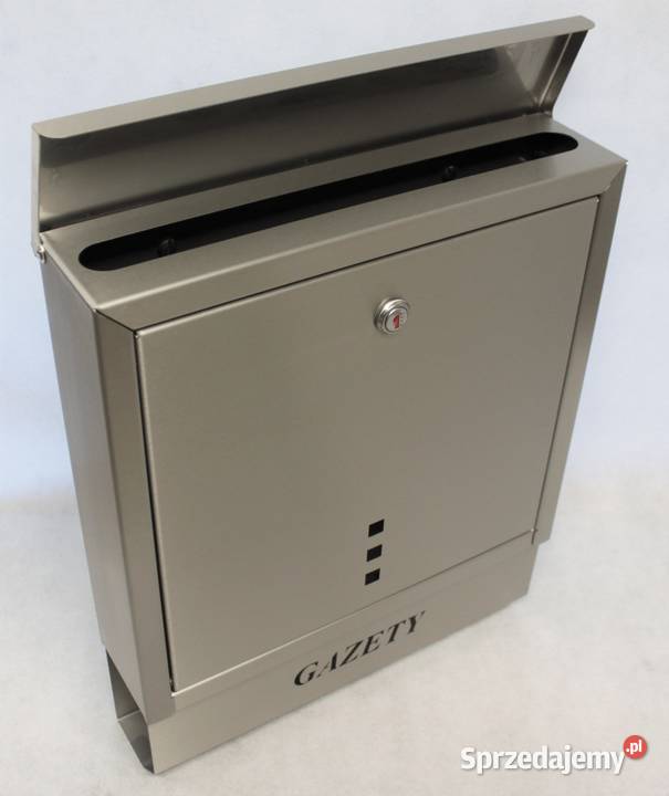 Nierdzewna skrzynka na listy AKITAGAZETNIK Bochnia