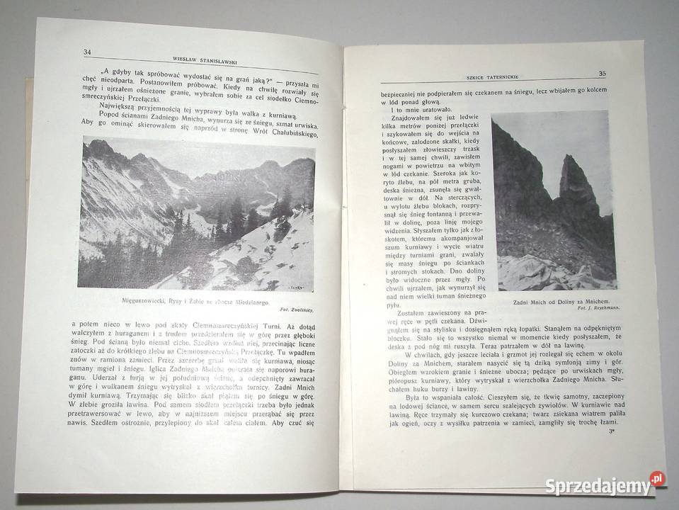 G Wierchy 1932 rocznik 10 Warszawa sprzedam