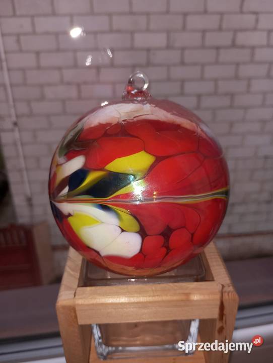 Bombka szklana duża Biłgoraj