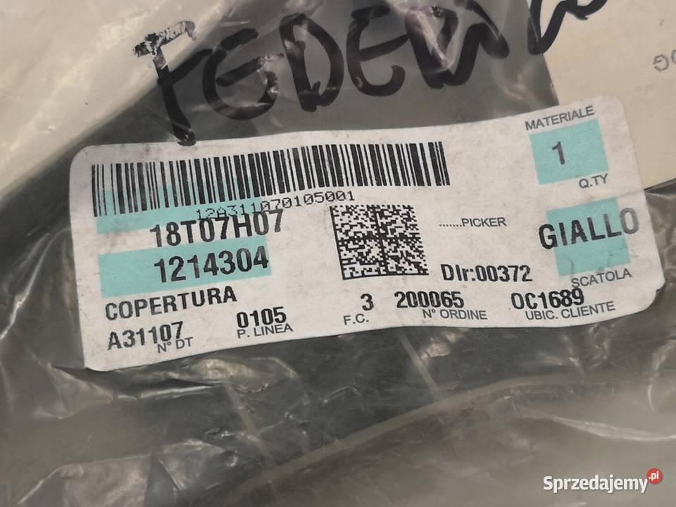 ZAŚLEPKA WEW FORD 97FBA61634AAYEDG 1214304 osobowe Listwy