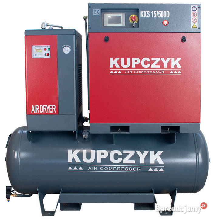Kompresor śrubowy Kupczyk KKS 15500 D 1600 lmin