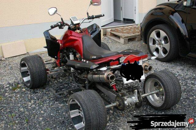 Quad uliczny szosowym 250 dokumenty na części Szczucin