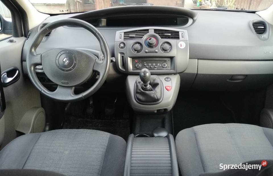 Renault Scenic 2 Lift 2007 16 Benzyna klimatyzacja Olesno