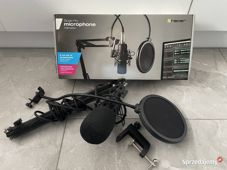 Zestaw Głośniki Klawiatury Mikrofon Tracer Razer sprzedam