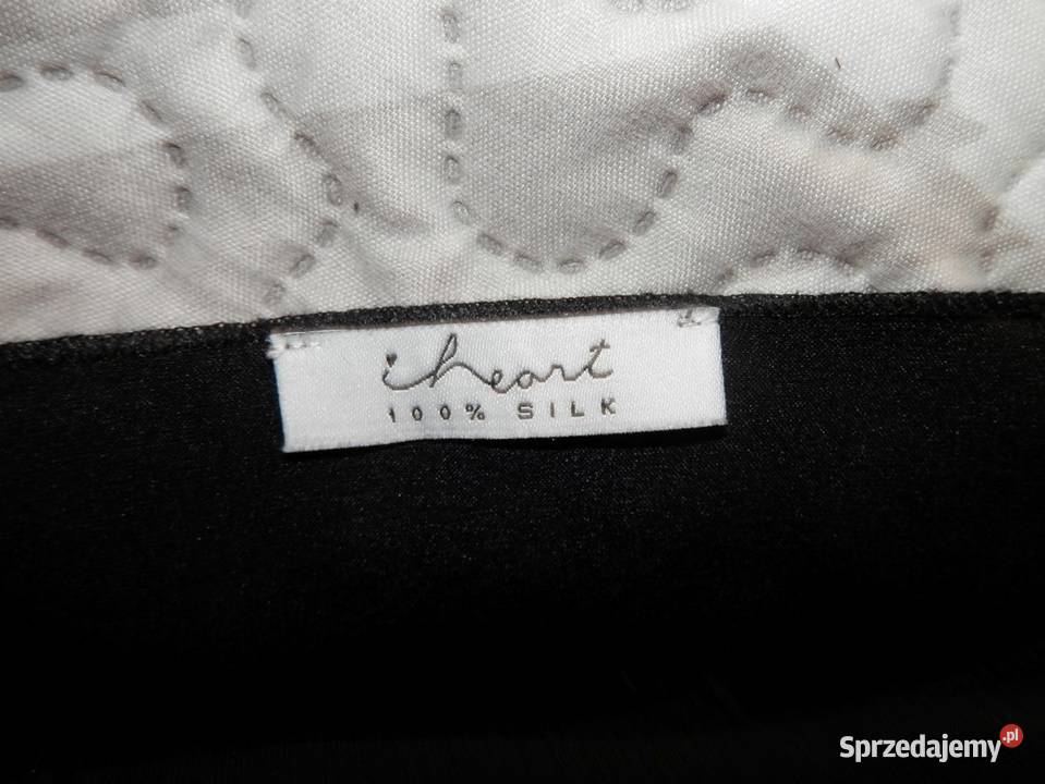 Bluzka Jedwabna 100 Naturalny Jedwab Wizytowa Łomża