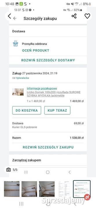 Łóżko Alwernia