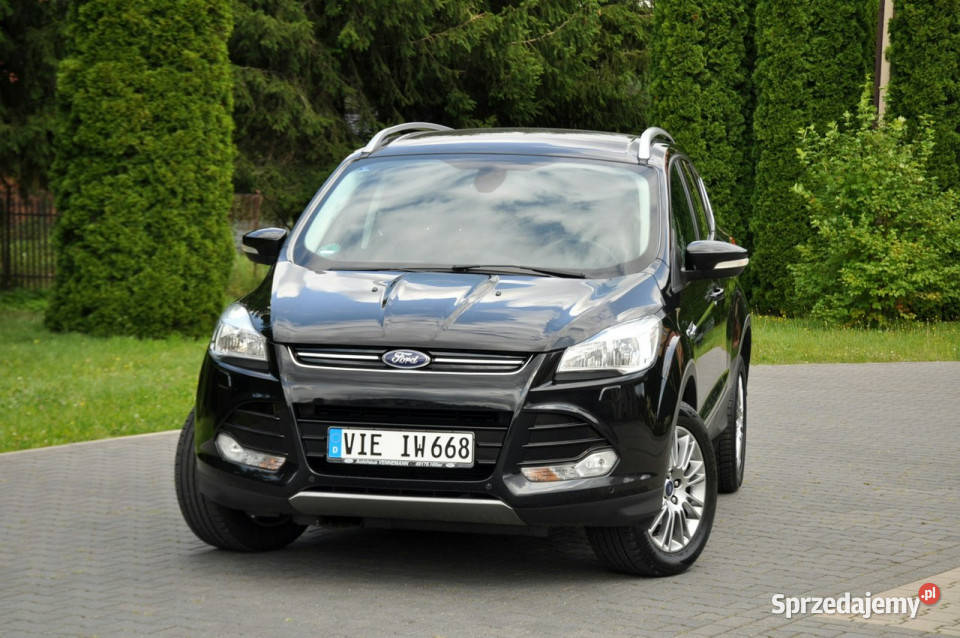 Ford Kuga 20TDCI1404x4NaviSkóryParkt wspomaganie kierownicy Ostrów Mazowiecka