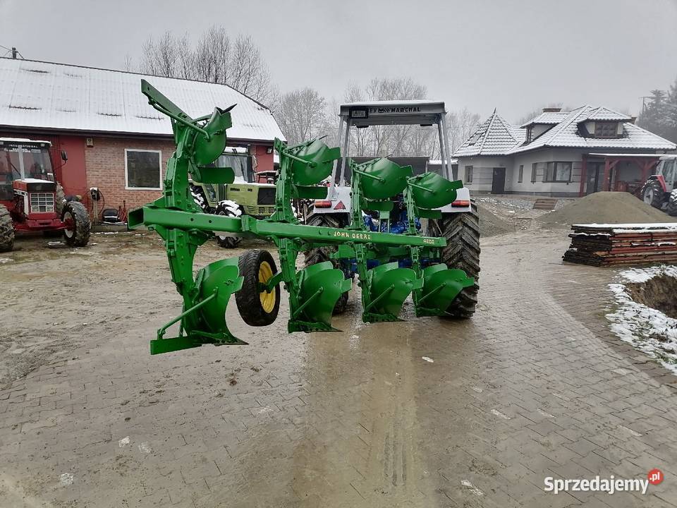 Poług cztro skibowy obrotowy Johner 4200 Rolnictwo świętokrzyskie Klimontów