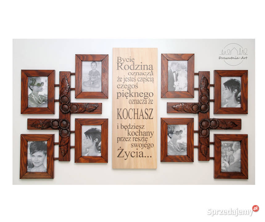 Galeria Multirama drewno Ramka na zdjęcia 10x15 Łódź