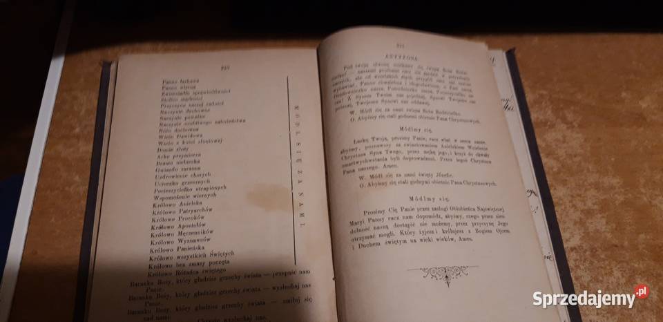 CZYTANIA RÓŻAŃCOWE KsPuchalski Rz1885autografy Iwno sprzedam