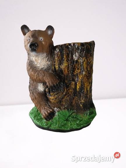 Figura Dekoracja Miś Niedźwiedź Doniczka opolskie Opole