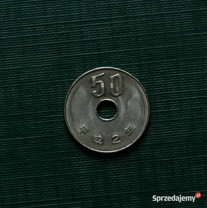 JAPONIA 50 jenów 1990r Heisei
