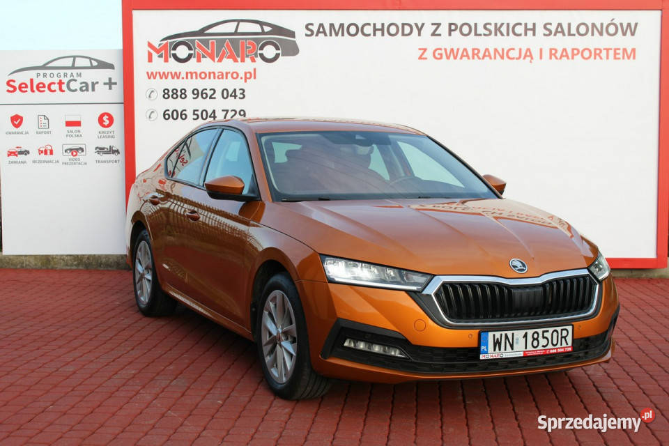 koda Octavia AMBITION 20 TDI Phoenix Orange kurtyny powietrzne kujawsko-pomorskie Włocławek
