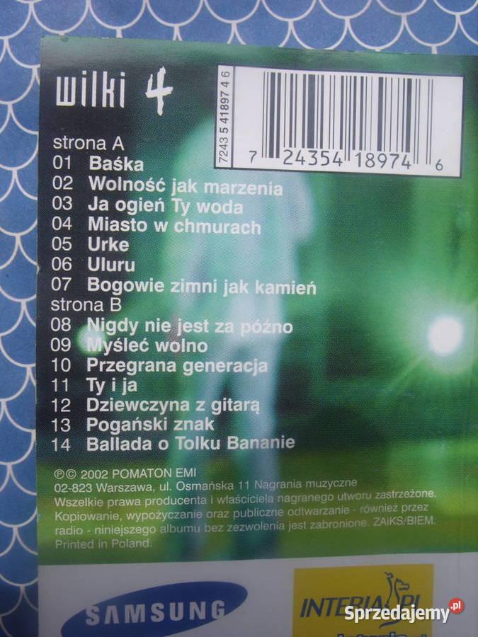 KASETY WILKI 2 Kasety Wołów