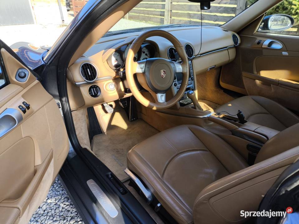 Porsche Cayman 987 34SJasne skóryNawigacja 130000km małopolskie Dąbrowa Tarnowska