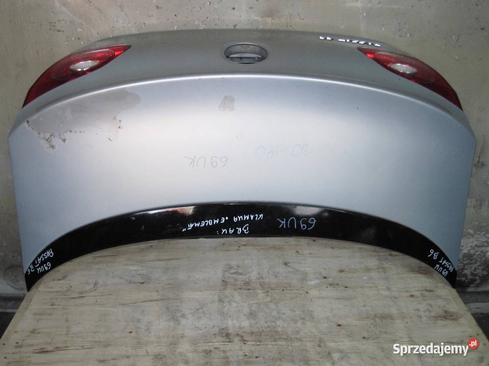 VW PASSAT CC 08r klapa tył świętokrzyskie sprzedam
