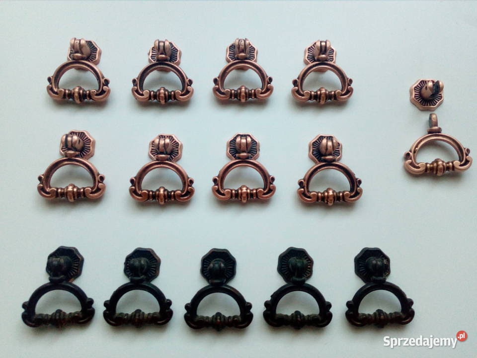 Piękne UCHWYTY DO MEBLI 13 Gałki metalowe Warszawa
