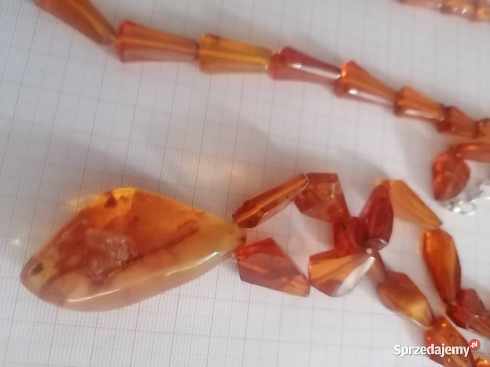 Naszyjnik Bursztyn Vintage Białystok