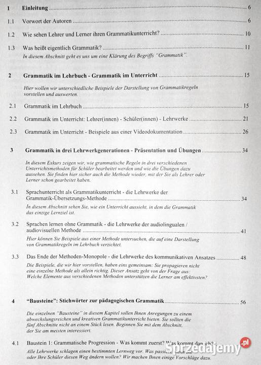 Grammatik lehren und lernen Hermann Funk Michael Pozostałe lubelskie Chełm sprzedam