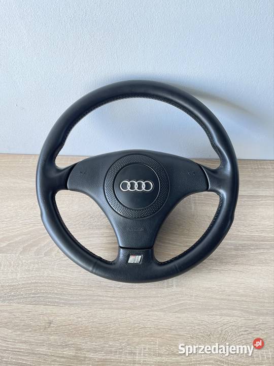 Kierownica skórzana trójramienna Audi a4 a6 a8 osobowe Kierownice lubelskie