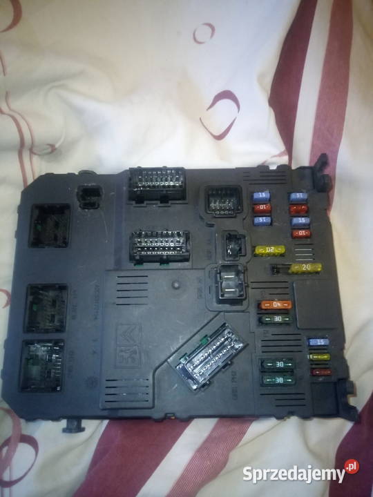 Moduł BSI Citroen Xsara Picasso 16HDI 2007 Układ elektryczny, zapłon Dębowiec