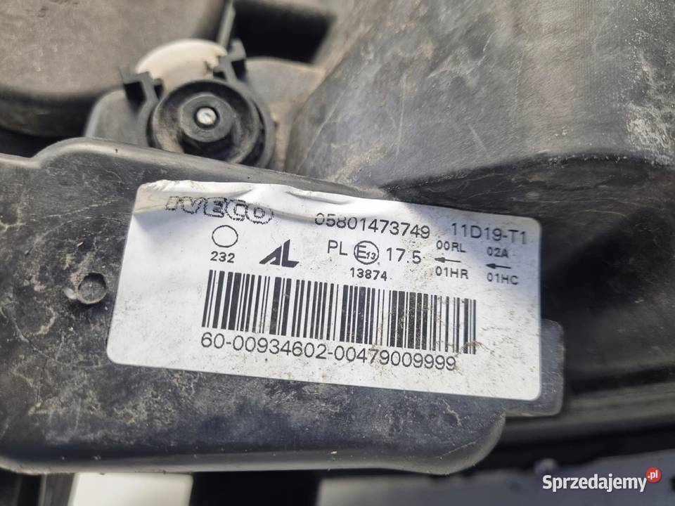 Iveco Daily IV 14 PRZEDNIA LAMPA PRAWA prawy Janów sprzedam