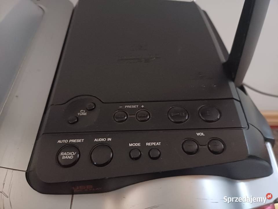 Radiomagnetofon Sony CFDRG880CP CD MP3 Kaseta lubuskie Gorzów Wielkopolski